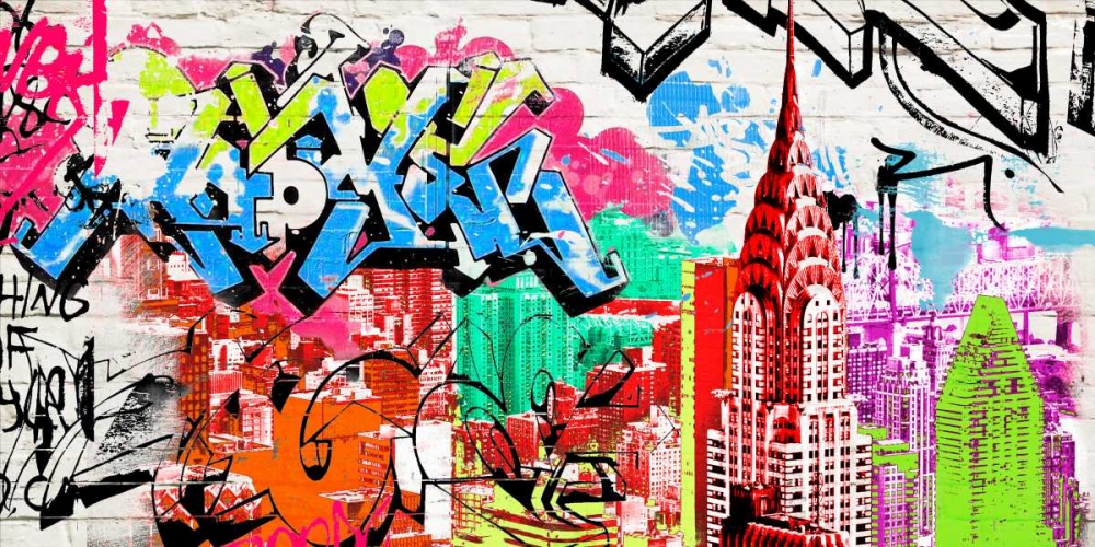 Pop Manhattan art print by Skip Teller for $57.95 CAD