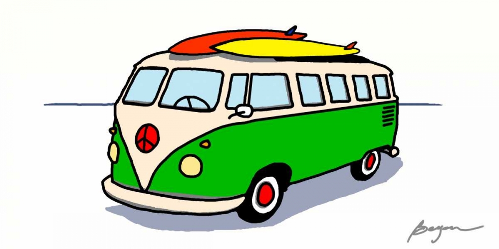 Peace Wagon art print by Carlos Beyon for $57.95 CAD