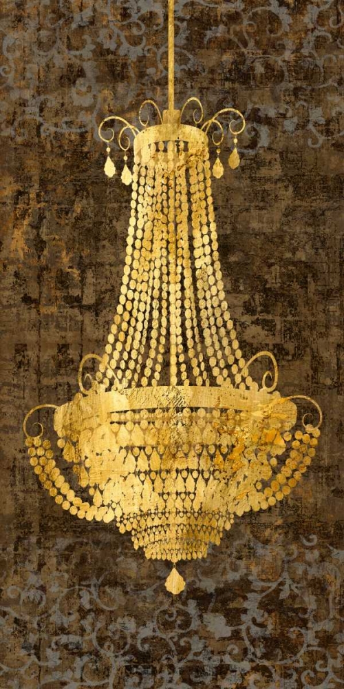 Panneau Chandelier I art print by Remy Dellal for $57.95 CAD