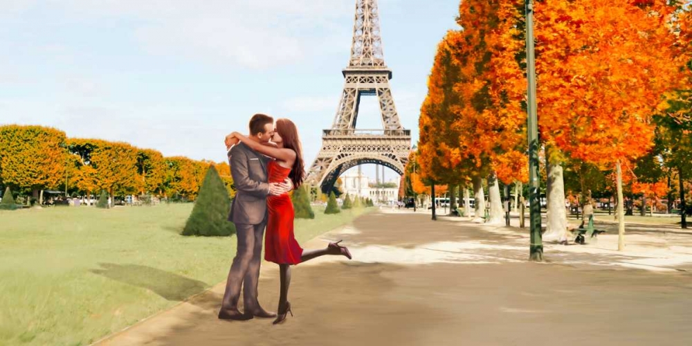 Boulevard of Trees (detail) art print by Dianne Loumer for $57.95 CAD