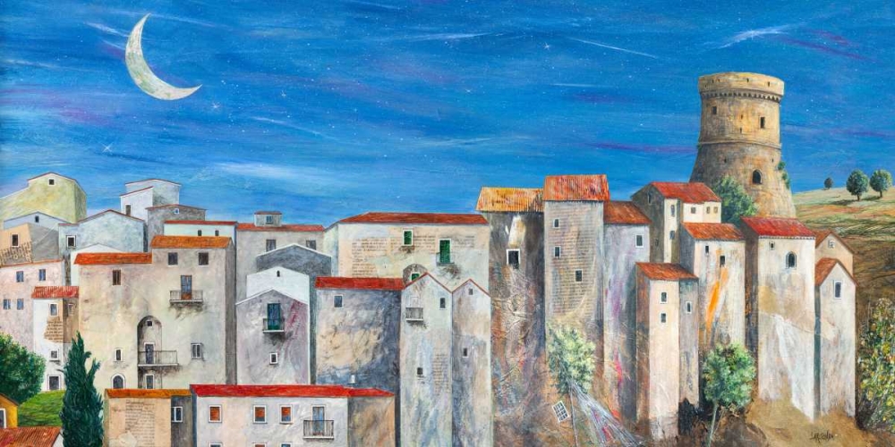 Villaggio silenzioso art print by Donato Larotonda for $57.95 CAD