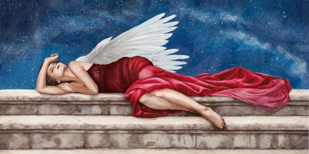 Under a Starry Night art print by Sonya Duval for $57.95 CAD