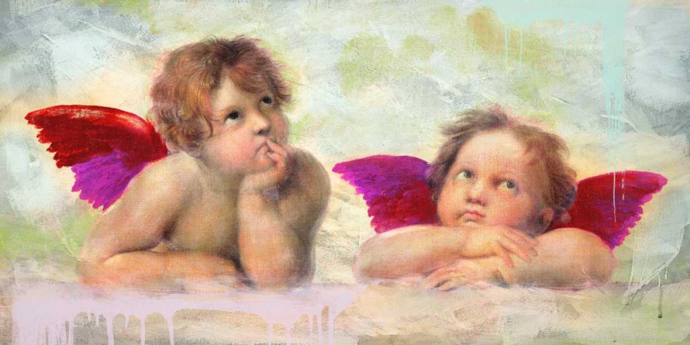 Raphaels Putti 2.0 art print by Eric Chestier for $57.95 CAD