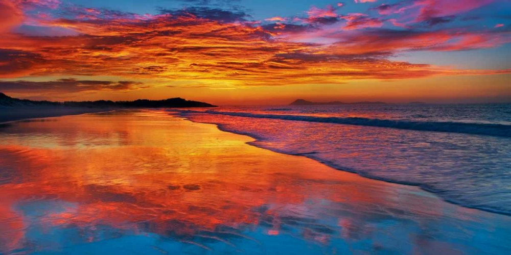 Sunset, North Island, New Zealand art print by Frank Krahmer for $57.95 CAD