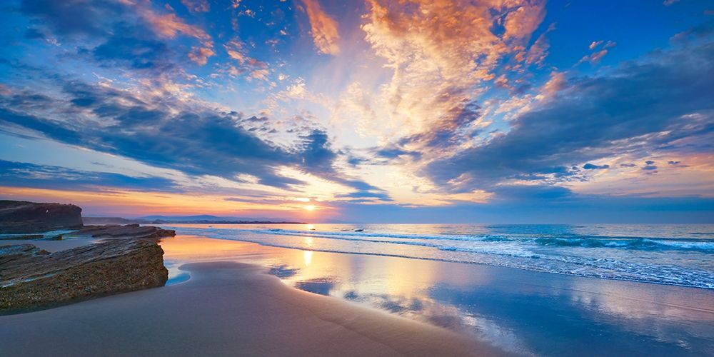 Playa As Catedrais, Spain art print by Frank Krahmer for $57.95 CAD