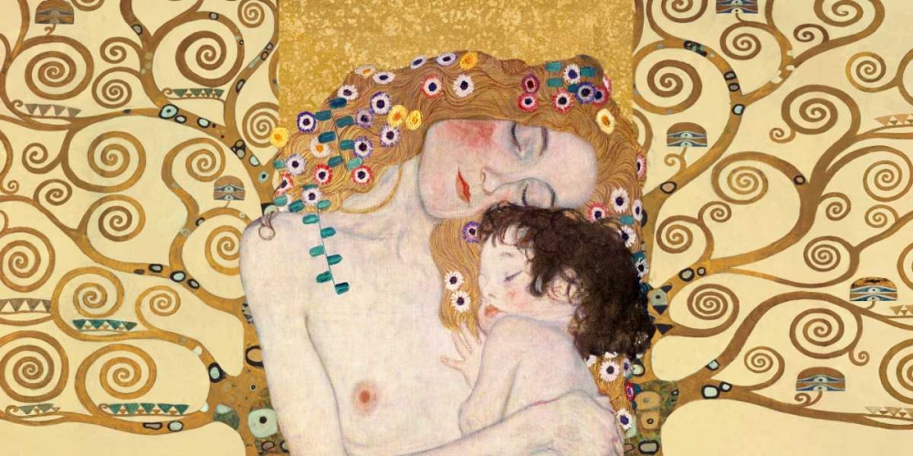 Motherhood I art print by Klimt Patterns for $57.95 CAD