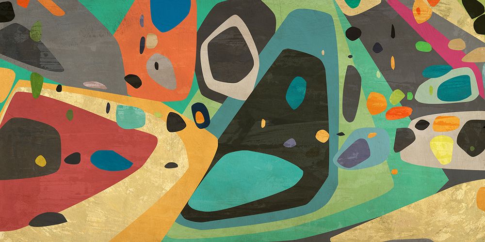 Colorful Party art print by Alex Ingalls for $57.95 CAD