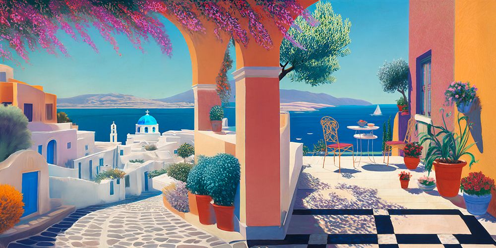 In Greece art print by Hernan Navarro for $57.95 CAD