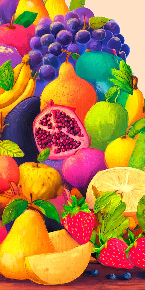 Fruitful II art print by Hernan Navarro for $57.95 CAD