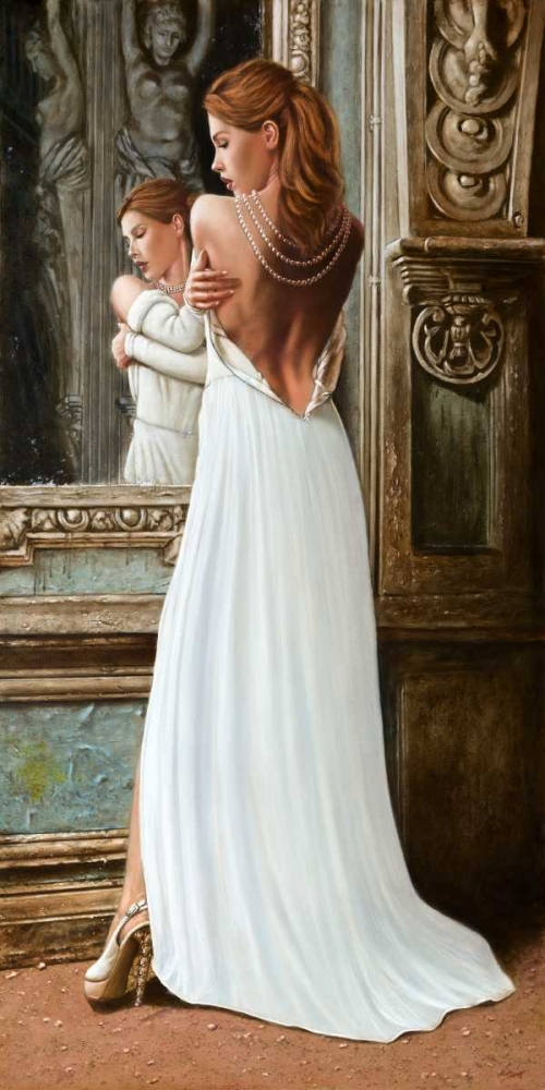 At the Mirror art print by John Silver for $57.95 CAD