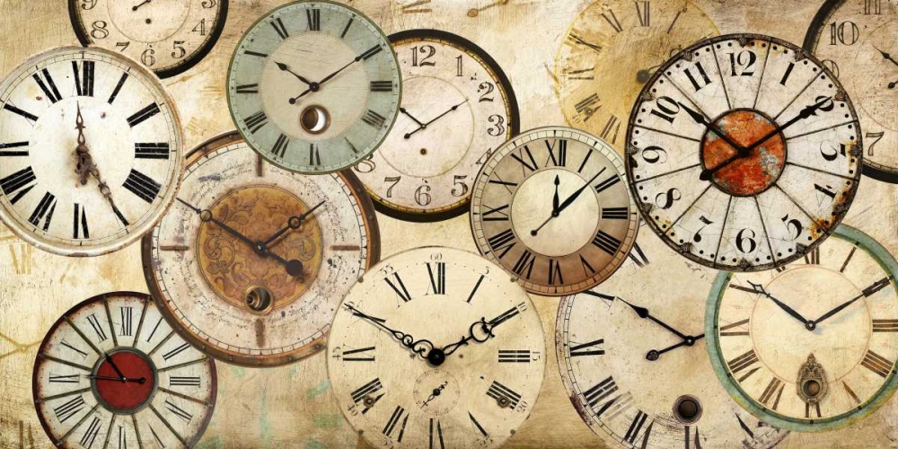 Timepieces art print by Joannoo for $57.95 CAD