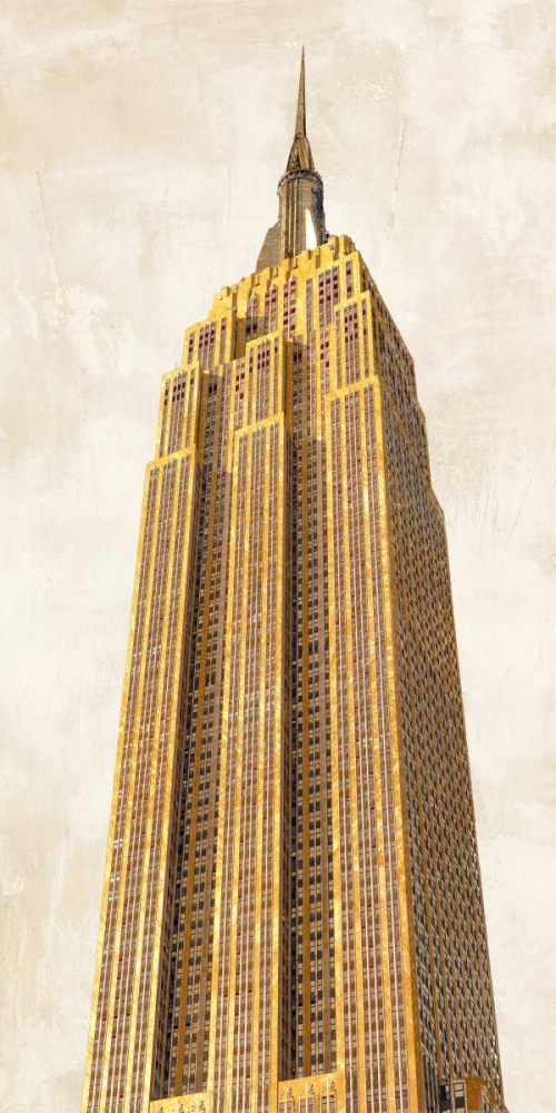 Gilded Skyscraper II art print by Joannoo for $57.95 CAD