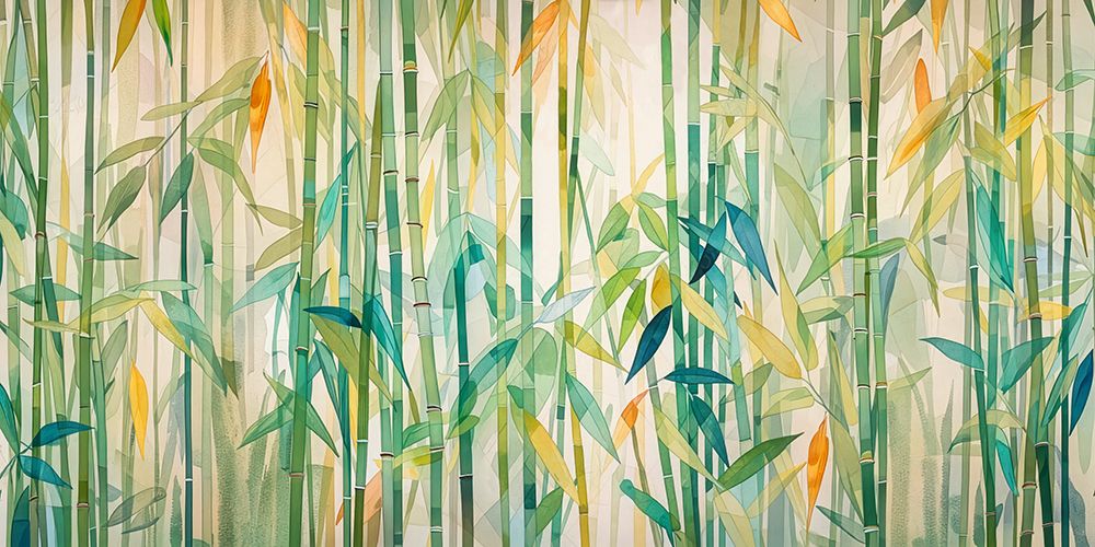 Bamboo Panel II art print by Joannoo for $57.95 CAD