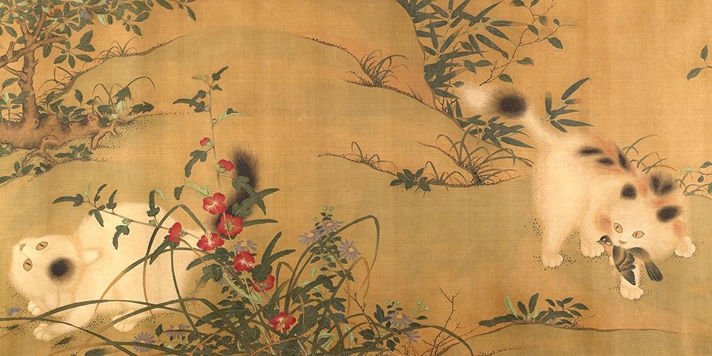 Spring Play in a Tang Garden art print by Anonymous for $57.95 CAD
