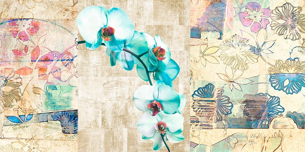 Kaleidoscope Orchid II art print by Kelly Parr for $57.95 CAD