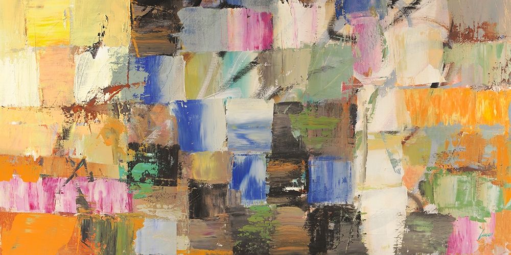 Concetti dimensionali (detail) art print by Lucas for $57.95 CAD