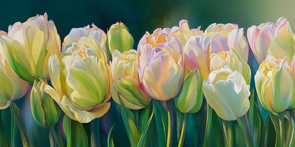 Field of tulips art print by Luca Villa for $57.95 CAD