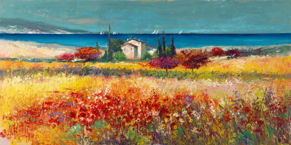 Sogno mediterraneo art print by Luigi Florio for $57.95 CAD