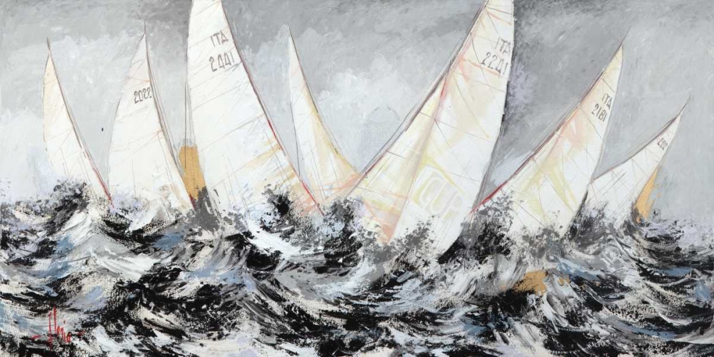 In alto mare art print by Luigi Florio for $57.95 CAD