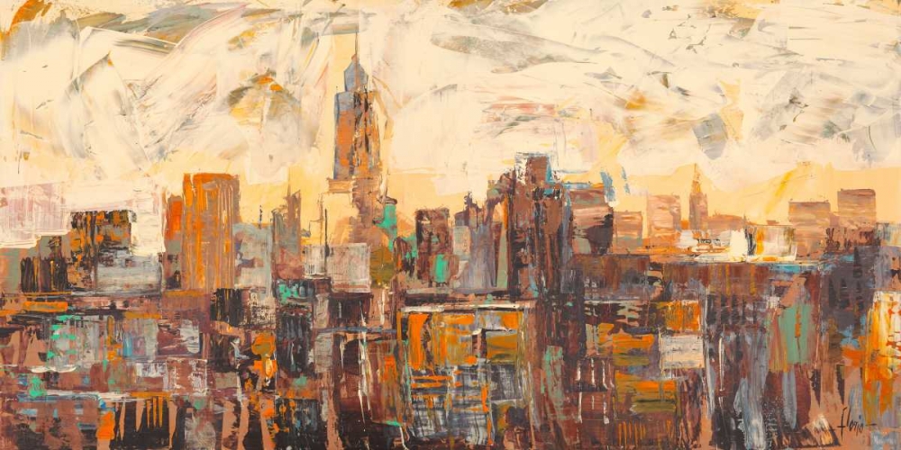 Mattino a New York art print by Luigi Florio for $57.95 CAD