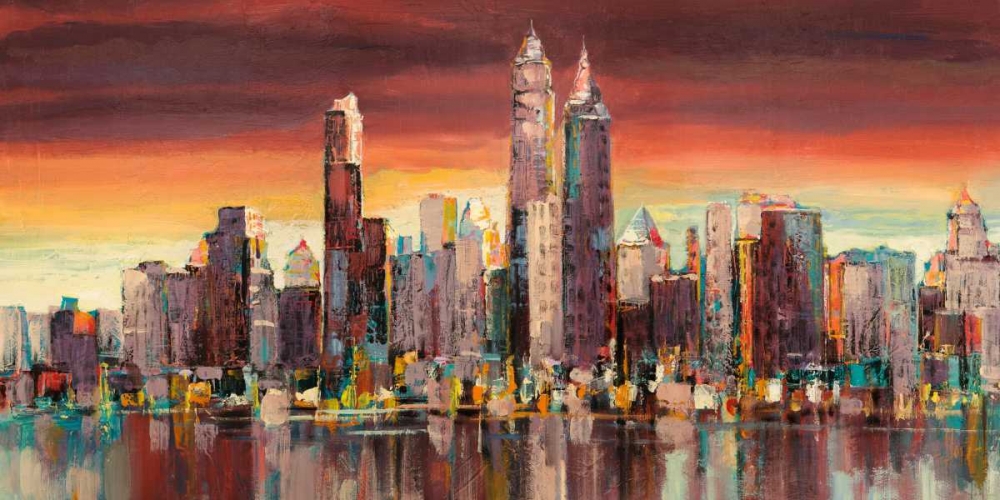 Sera su New York art print by Luigi Florio for $57.95 CAD