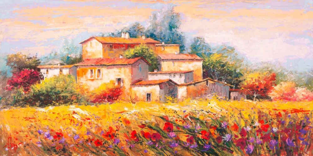 Campo d estate art print by Luigi Florio for $57.95 CAD