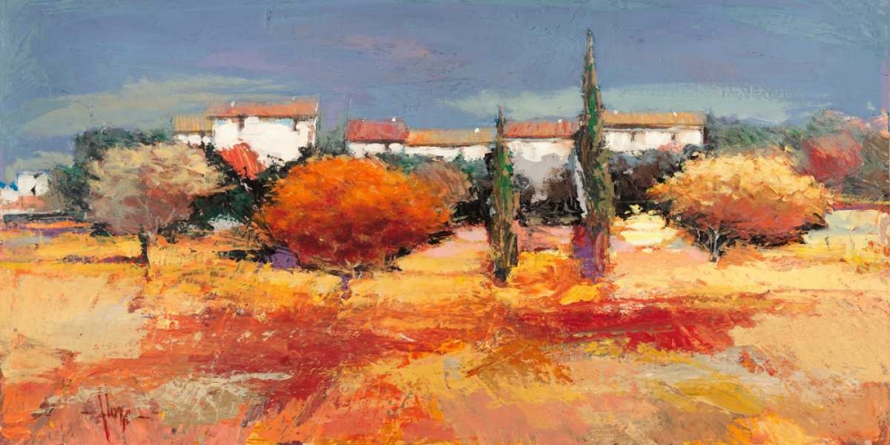 Campagna nel sole art print by Luigi Florio for $57.95 CAD