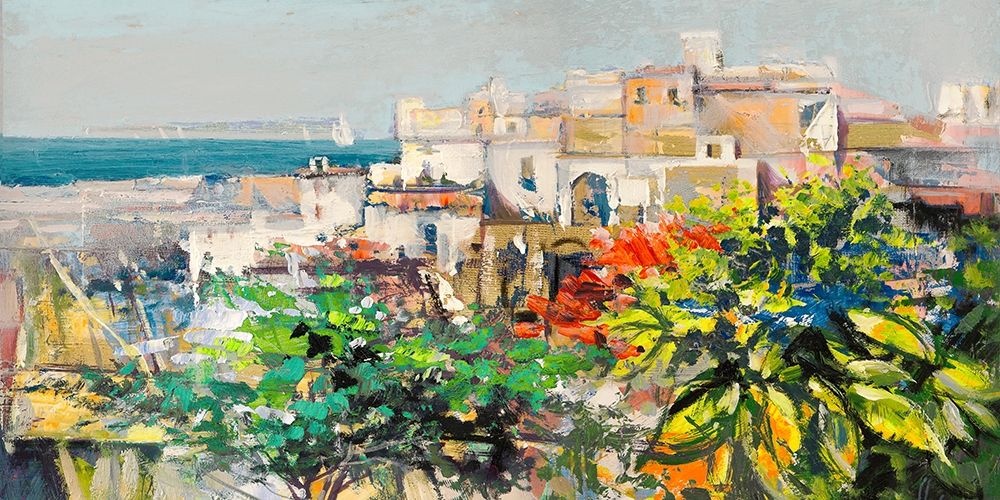 Meriggiare mediterraneo art print by Luigi Florio for $57.95 CAD
