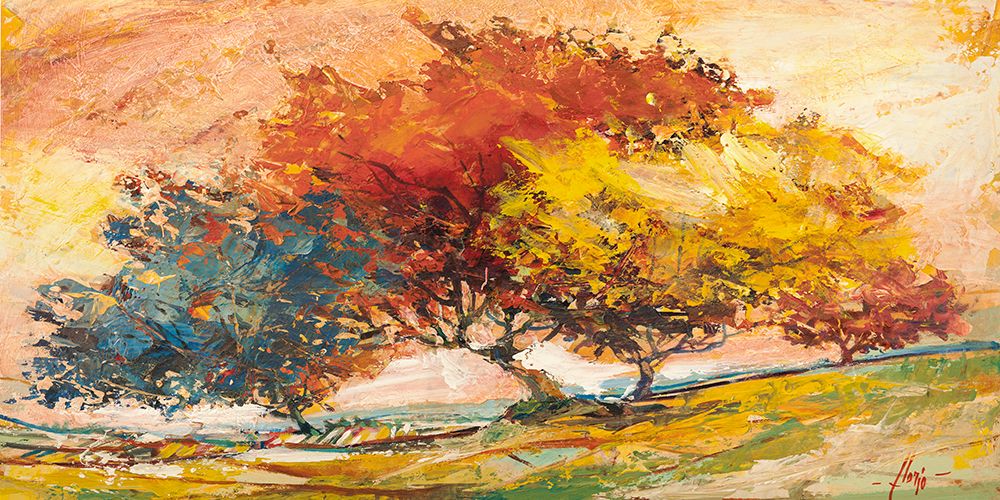 Alberi nel sole art print by Luigi Florio for $57.95 CAD