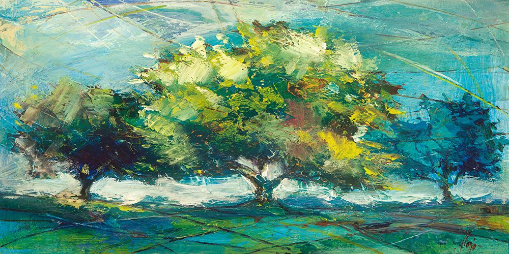 Alberi di zaffiro art print by Luigi Florio for $57.95 CAD