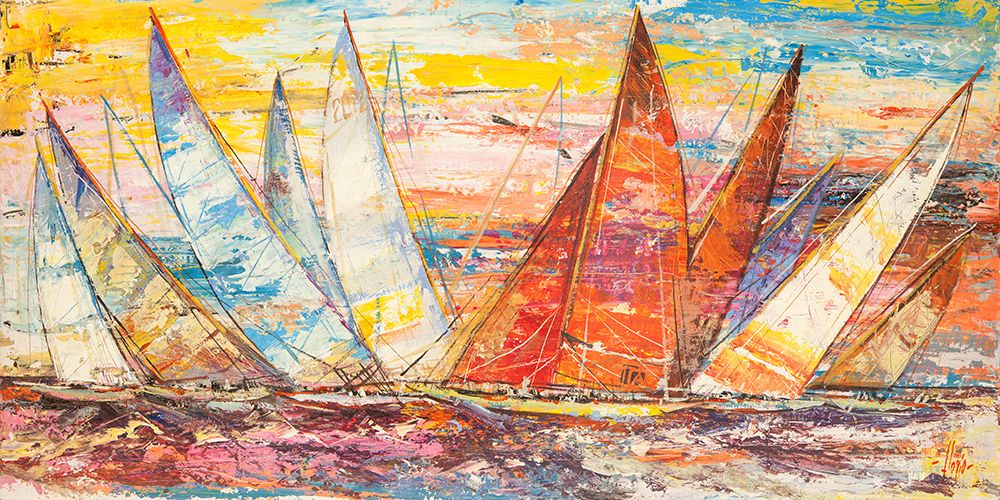 Regata Pop art print by Luigi Florio for $57.95 CAD