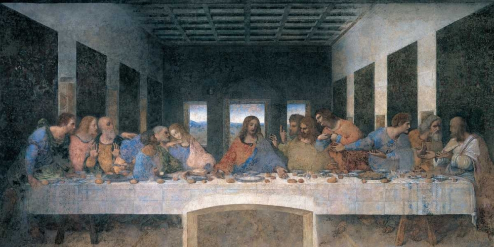 L ultima cena art print by Leonardo da Vinci for $57.95 CAD
