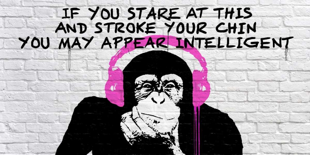 Stroke your Chin art print by Masterfunk collective for $57.95 CAD