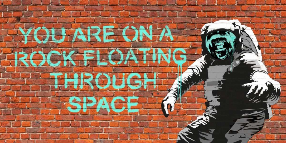 Floating Through Space art print by Masterfunk collective for $57.95 CAD
