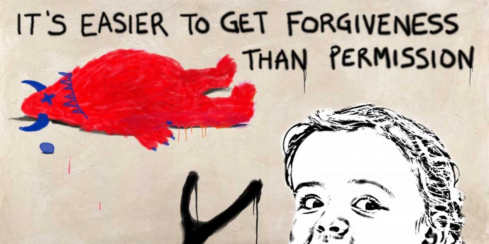 Forgiveness art print by Masterfunk collective for $57.95 CAD