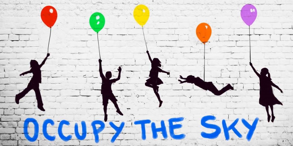 Occupy the Sky art print by Masterfunk collective for $57.95 CAD