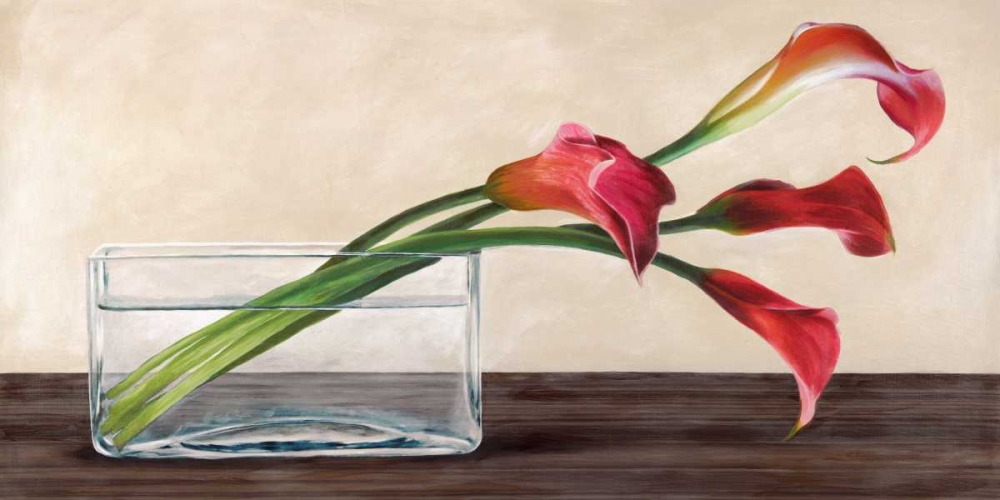 Modern composition Callas art print by Shin Mills for $57.95 CAD