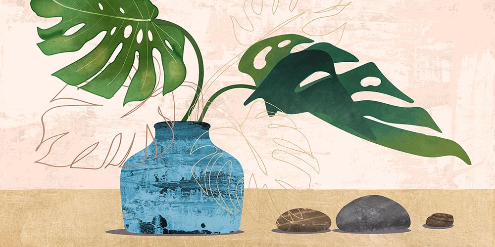 Feng Shui composition art print by Sayaka Miko for $57.95 CAD