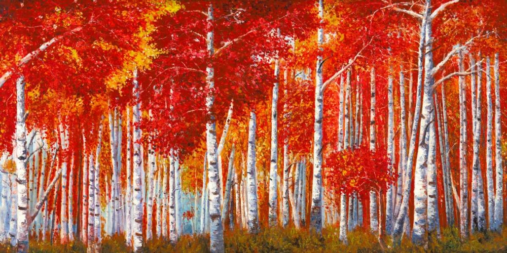 Betulle Rosse art print by Angelo Masera for $57.95 CAD