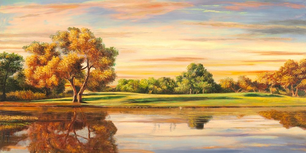 Riflessi sul lago art print by Angelo Masera for $57.95 CAD
