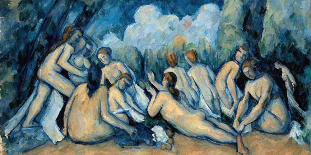 The Bathers art print by Paul Cezanne for $57.95 CAD