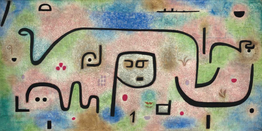 Insula Dulcamara art print by Paul Klee for $57.95 CAD
