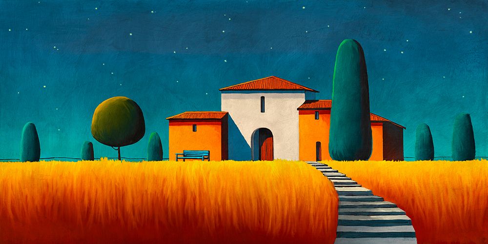 Notte toscana art print by Stefano Renaldi for $57.95 CAD