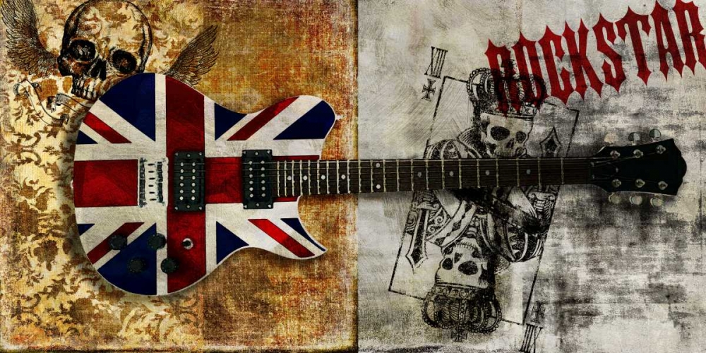 Rockstar art print by Steven Hill for $57.95 CAD
