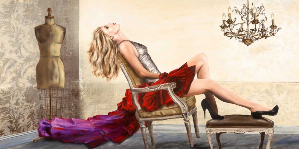 Fashonable art print by Sergio Jannace for $57.95 CAD