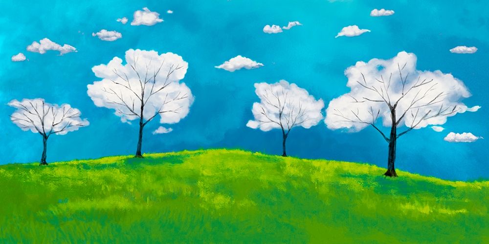 Valley of clouds art print by Stef Lamanche for $57.95 CAD