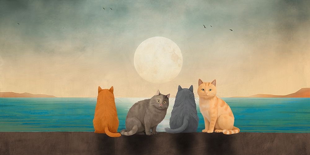 Under the Moon art print by Stef Lamanche for $57.95 CAD