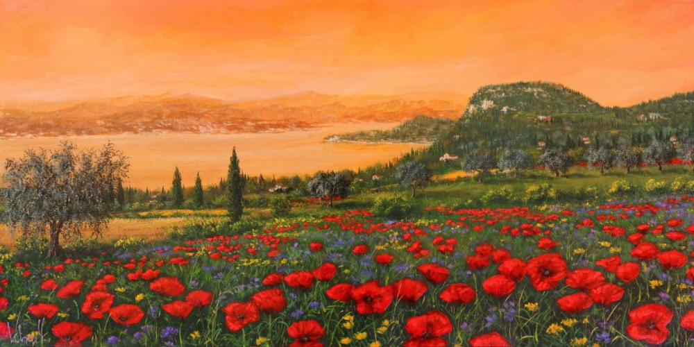 Dalle colline art print by Tebo Marzari for $57.95 CAD
