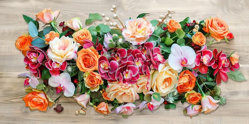 Wild Floral Arrangement art print by Teo Rizzardi for $57.95 CAD