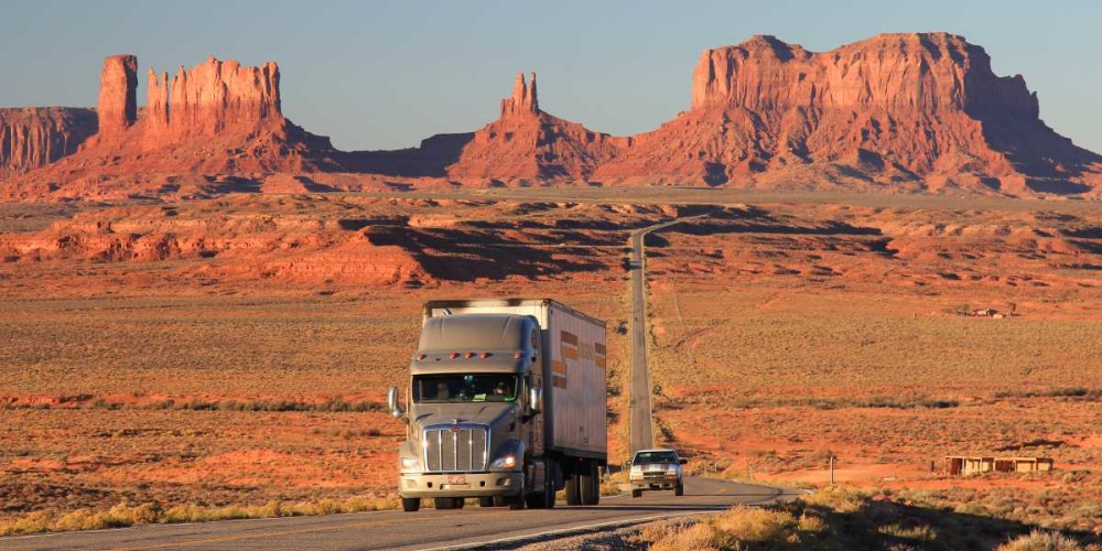 Highway Monument Valley USA art print by Vadim Ratsenskiy for $57.95 CAD